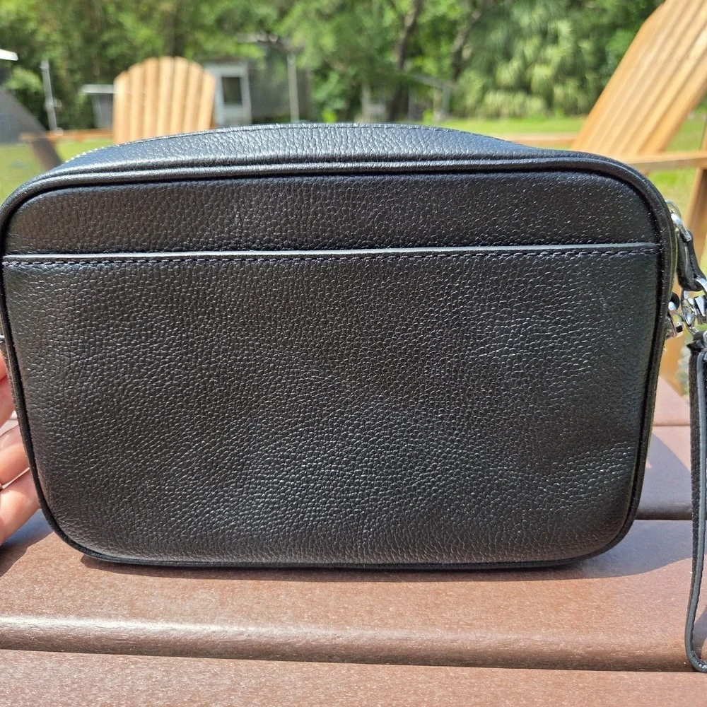 MICHAEL KORS Jet Set Charm East West leather small camera crossbody bag - BLACK - Picture 7 of 14